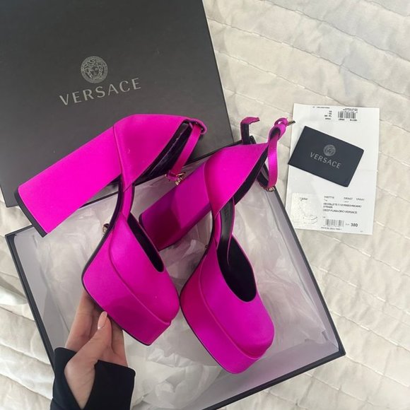 Versace Fuchsia Platform - Picture 1 of 3